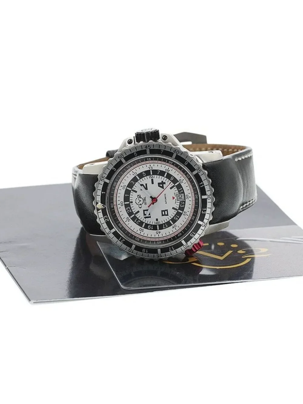 Gevril GV2 contasecondi 3500 3500 Date white Dial Automatic Men's Watch_969364